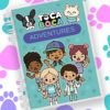 Альбом на липучках Toca Boca «Adventures» (формат A6)