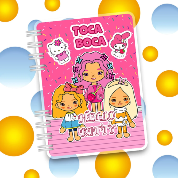 Блокнот Toca Boca «Hello Kitty»
