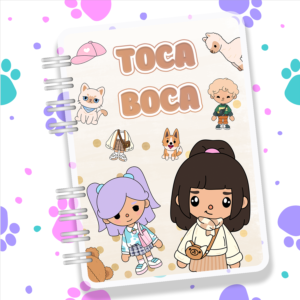 Альбом на липучках Toca Boca «Гардероб» (48 елементів)
