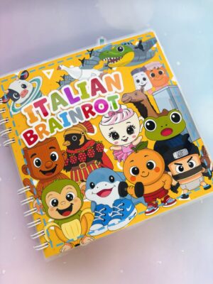 Ігровий альбом на липучках «Italian Brainrot»