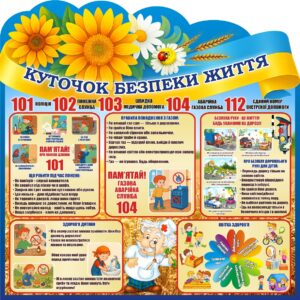 Стенд «Куточок безпеки життя»
